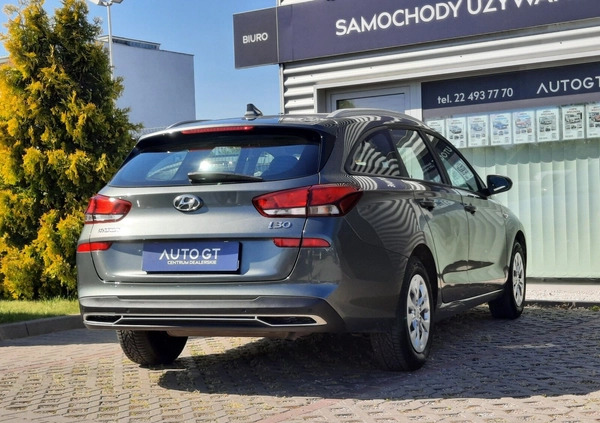 Hyundai I30 cena 66900 przebieg: 55260, rok produkcji 2022 z Ryki małe 326